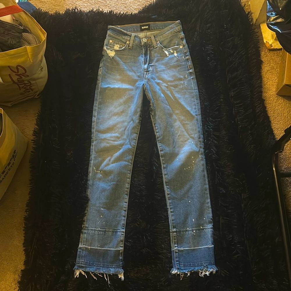 Hudson jeans! Size 23 “Zoey high rise straight leg”